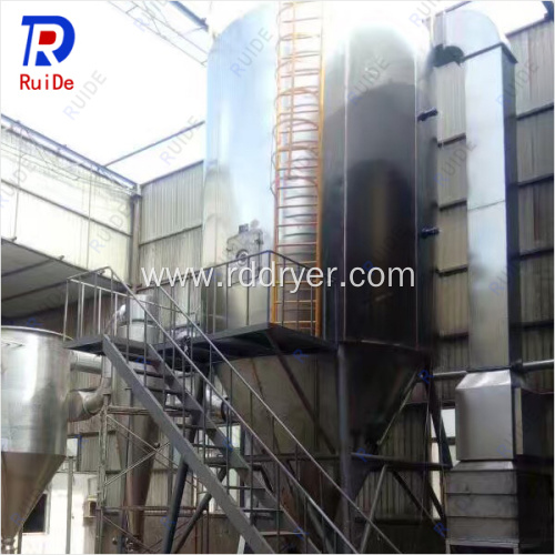 Latex powder spray dryer